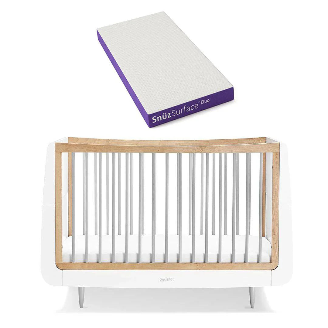 SnuzKot Skandi 2 Piece Nursery Furniture Set - Grey