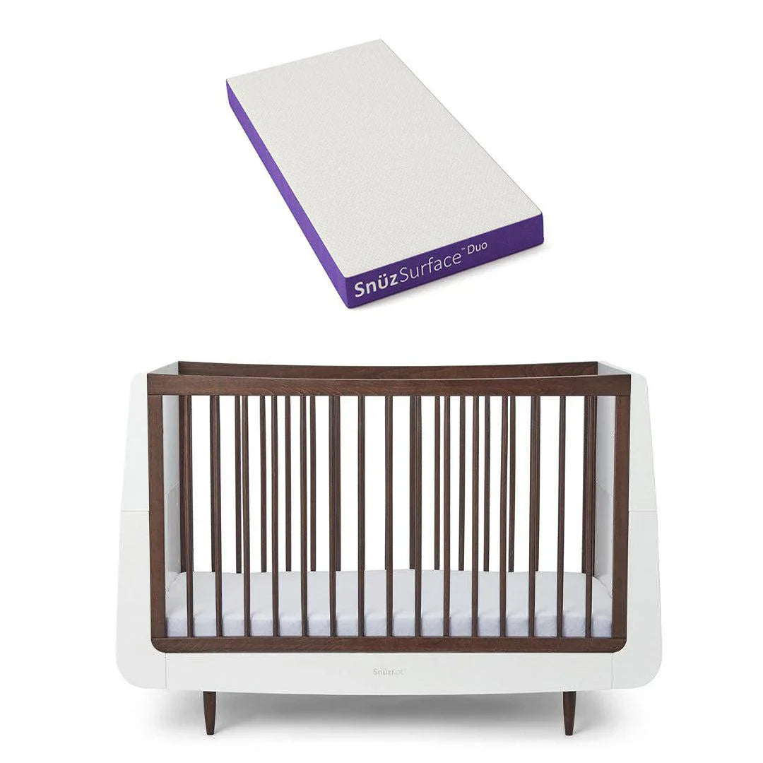 SnuzKot Skandi Cot Bed - The Natural Edit - Ebony