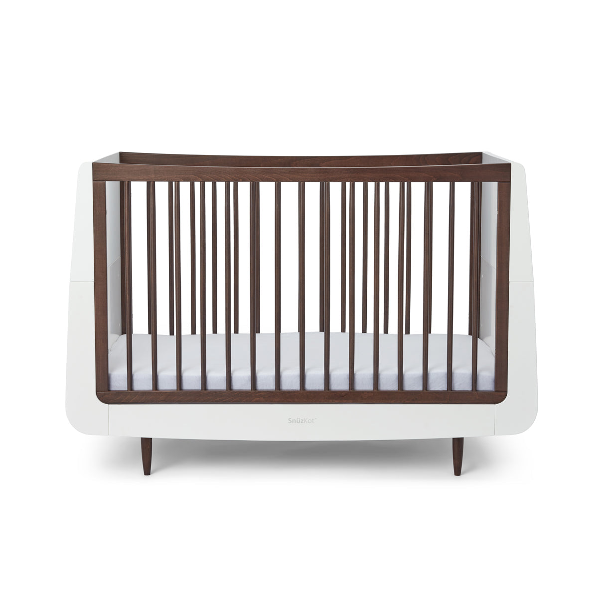 SnuzKot Skandi - The Natural Edit - 2 Piece Nursery Furniture Set - Ebony