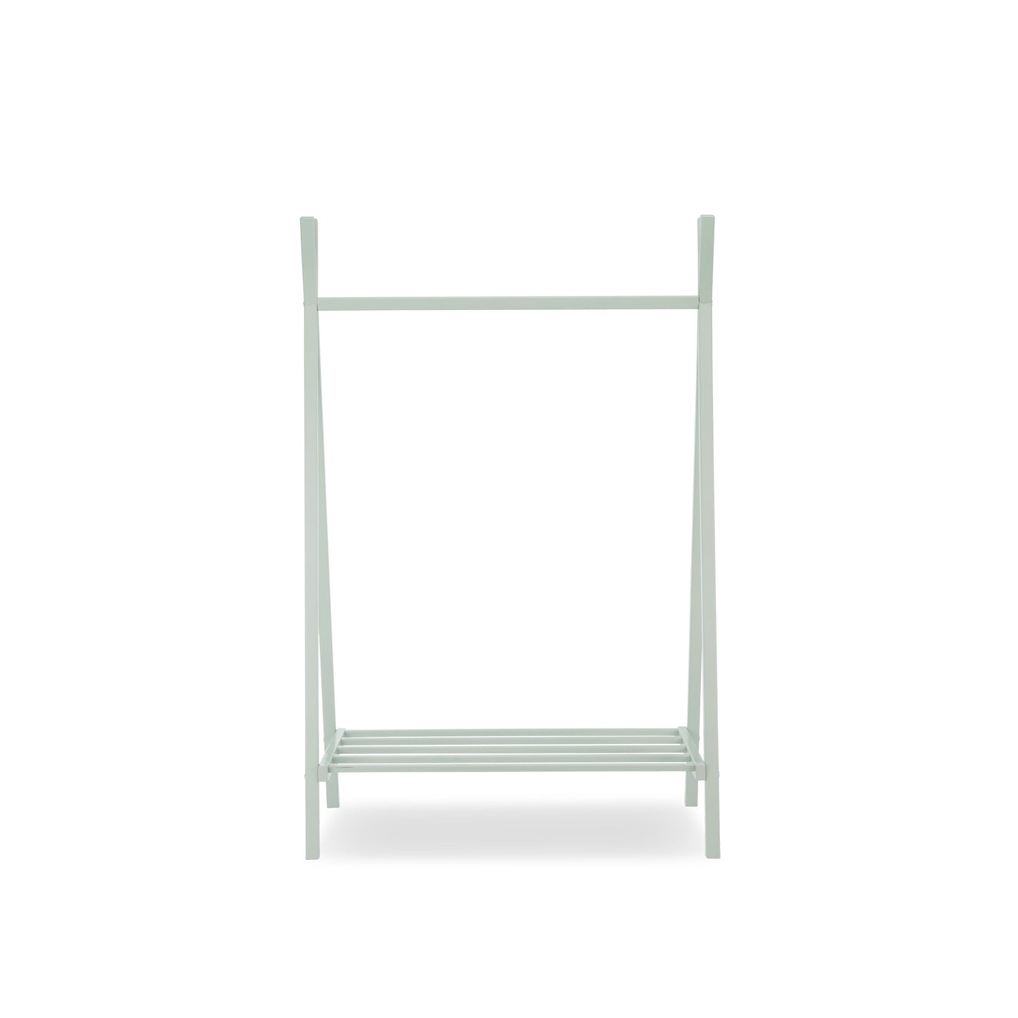 CuddleCo Nola 3pc Changer, Cot Bed and Clothes Rail - Sage Green
